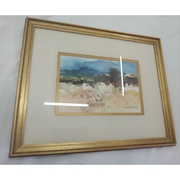 Maureen Brouillette Original Watercolour Painting – Fine Collectible Art Signed - Picture 5 of 8